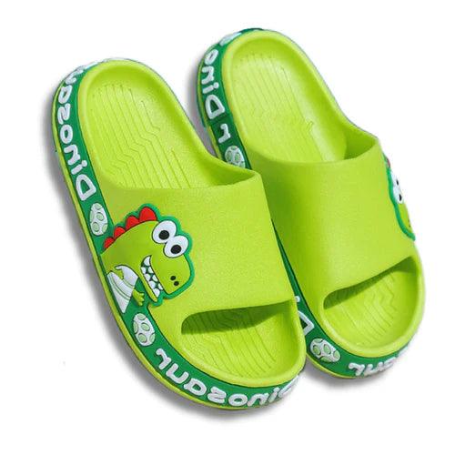 Chinelo Infantil Anti-Derrapante Dino Crocks