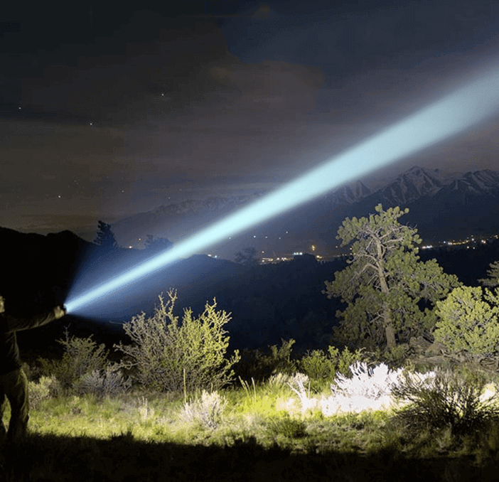 Lanterna Laser Titanium [ULTRA FORTE]