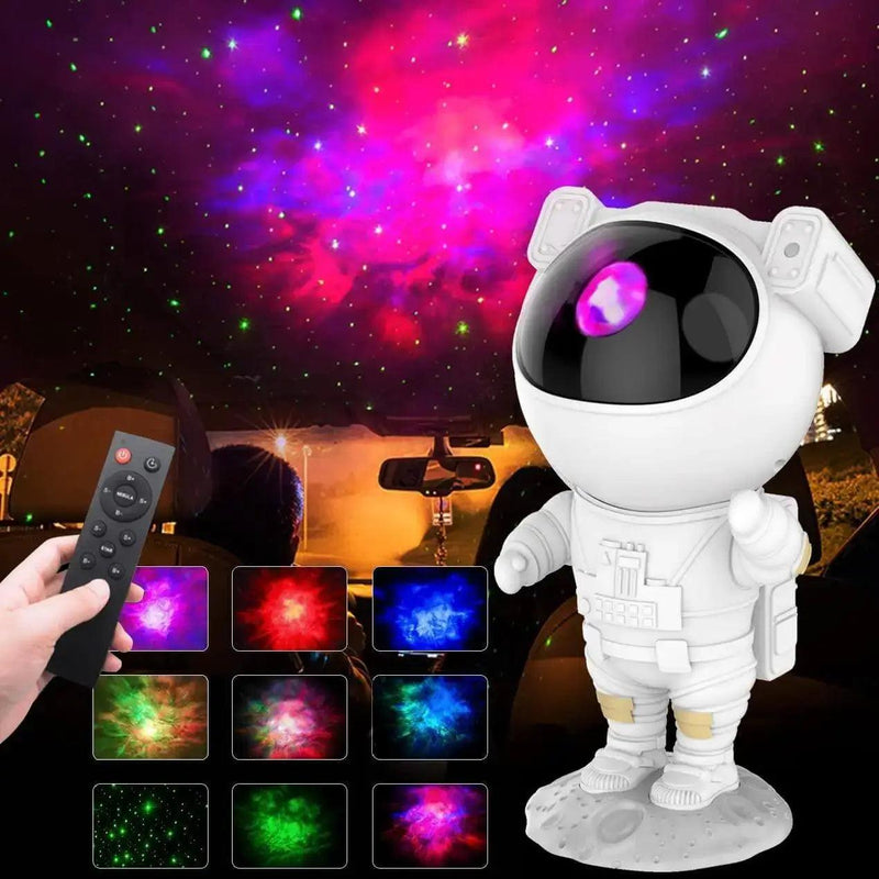 Astronauta Projetor de Galáxias de Led - Space Led