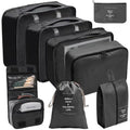 KIT 8 Bolsas Organizadoras á Prova D'água Para Viagem