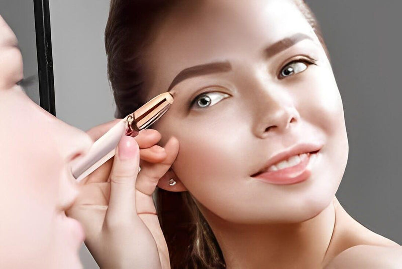 Caneta depiladora de sobrancelha feminino