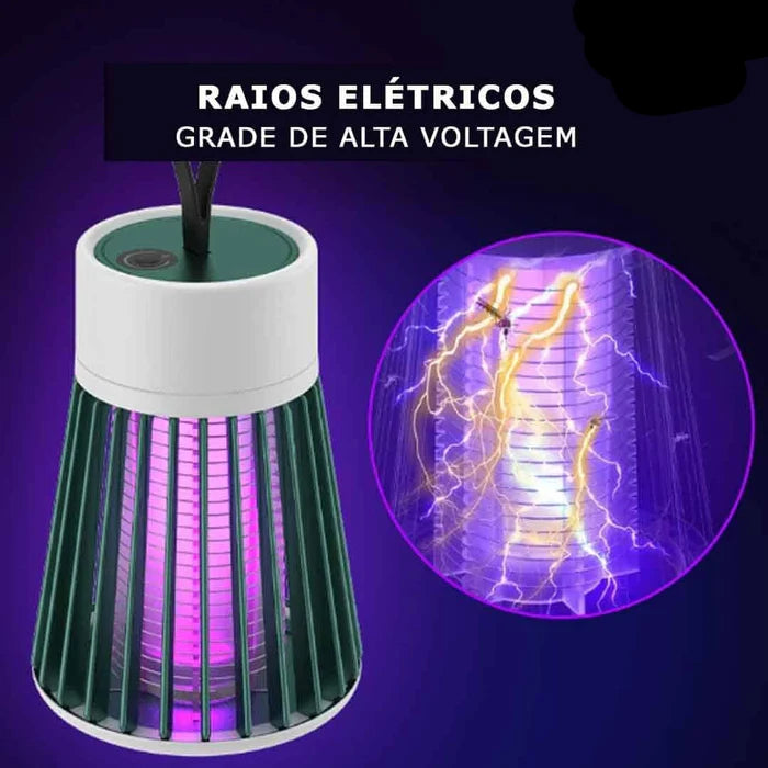 Armadilha Mata Mosquitos Elétrica Eco Fly (Compre 1 Leve 2)
