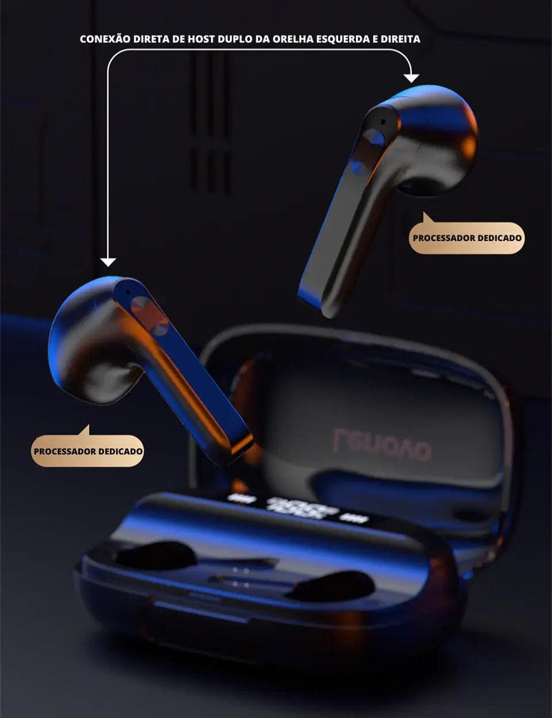 Fone de Ouvido Lenovo Gamer QT81