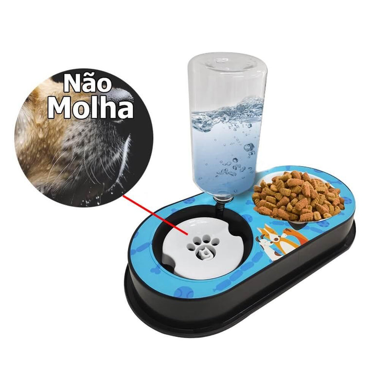 Comedouro Para Pets Duplo