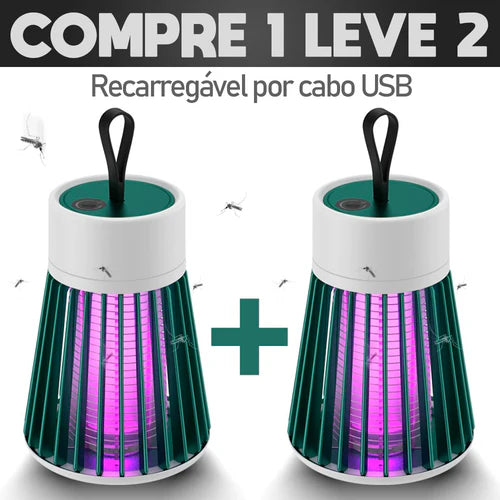 Armadilha Mata Mosquitos Elétrica Eco Fly (Compre 1 Leve 2)