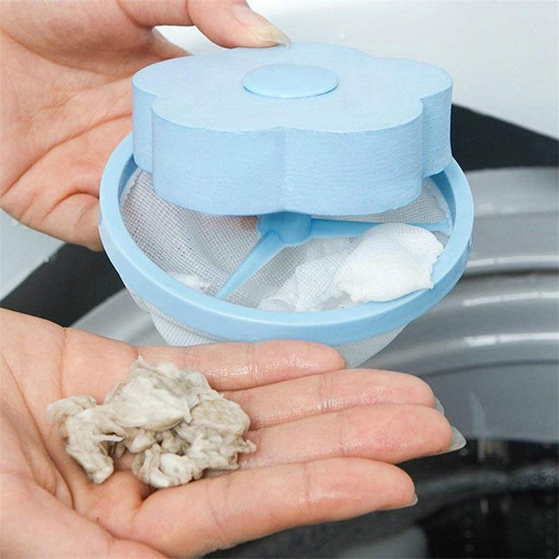 Kit 2 Filtros de fiapos Flutuantes para Máquinas De Lavar
