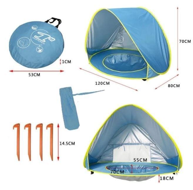Barraca de Bebê com Proteção UV - Tenda Kids - Oasis Wiki
