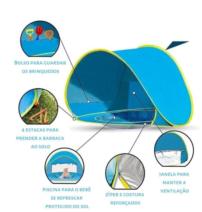 Barraca de Bebê com Proteção UV - Tenda Kids - Oasis Wiki